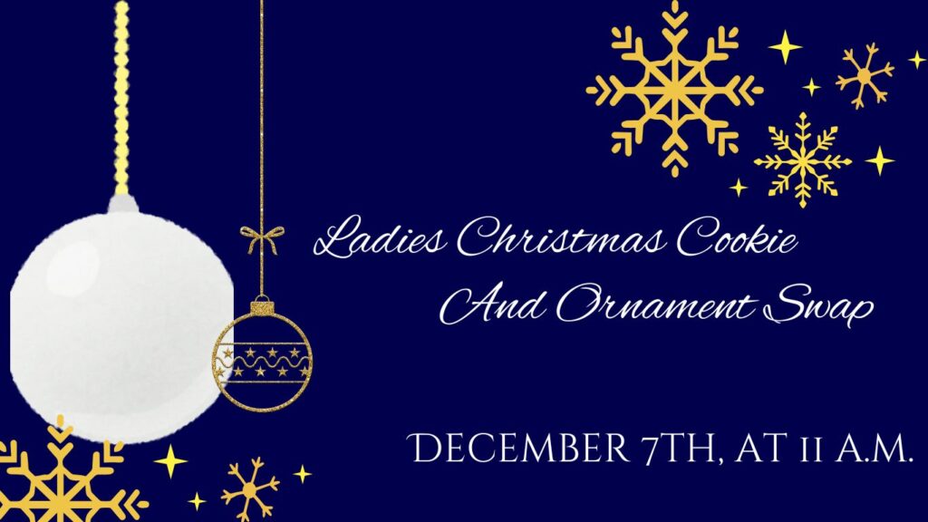 Ladies Christmas Cookie and Ornament Exchange